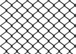 Black PVC Coated Diamond Chain Link Fence