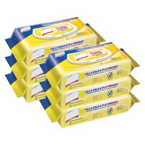 China Lemon And Lime Blossom Disinfectant Handi Pack Wipes Biodegradable Clean Disinfecting Wipes wholesale