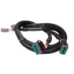 Black 300V Power Extension Wire Harness For Electric Vehicle