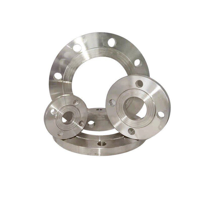 NXF Direct 2205 Duplex Stainless Steel Flange per ASTM/ASME A240 UNS S32205/S31803 Silver 1/2' 48' OEM Customizable Forged
