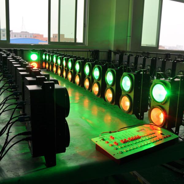 Free shipping High quality Guangzhou 2 Eyes 200W COB LED DMX LED Blinder