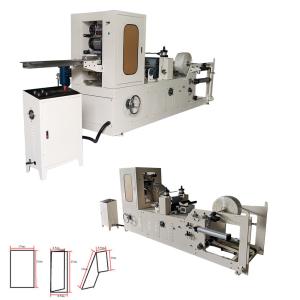 China Xinyun Adsorption Napkin Tissue Paper Making Machine Vacuum Folding L Folding wholesale