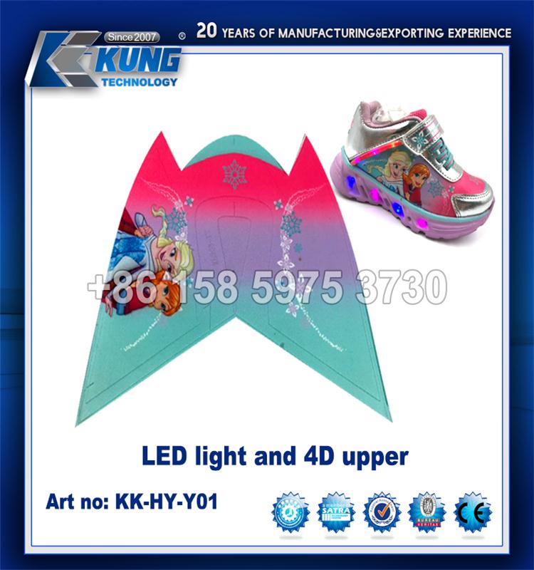 4D Lightweight Uppers On Shoes , Wear Resistant Breathable Upper