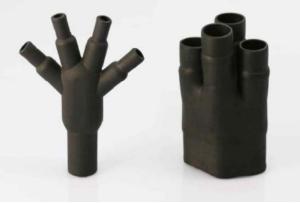 China Flame Retarded Heat Shrink 4 Way Outlet Shapes wholesale