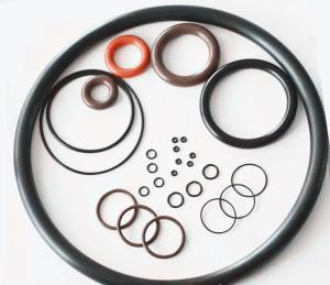 China Colored Round Flat Large Small Rubber O Ring Seals FKM SBR NR HNBR Nitrile wholesale