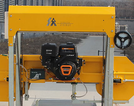 Portable Sawmill Power Band Saw Mill Max.Working Width 1000mm