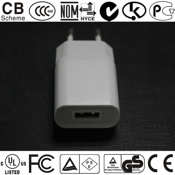 portable usb charger for smartphone 5V 1A