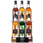 Countertop 2 - Layer 6 Bottle Beer Retail Metal 6mm Wire Display Rack For Wine