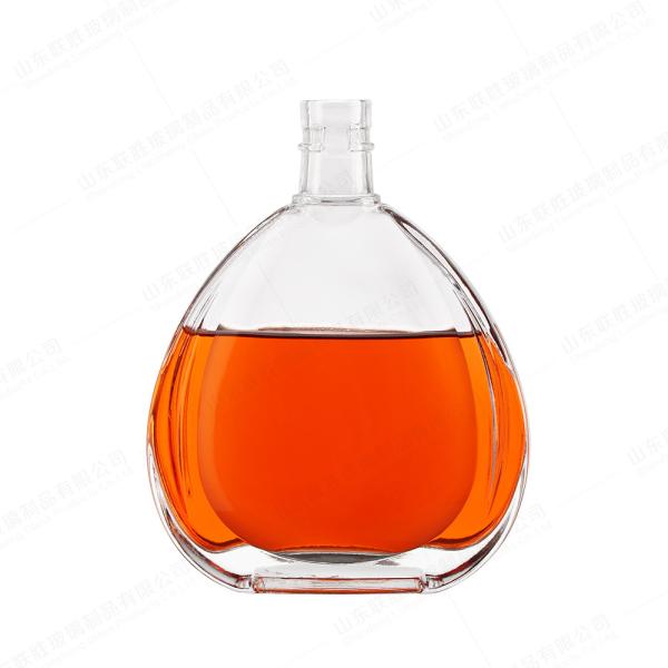 700ml 1L 5L Glass Bottle For Vodka Tequila Rum Liquor Spirit Beverage Glass
