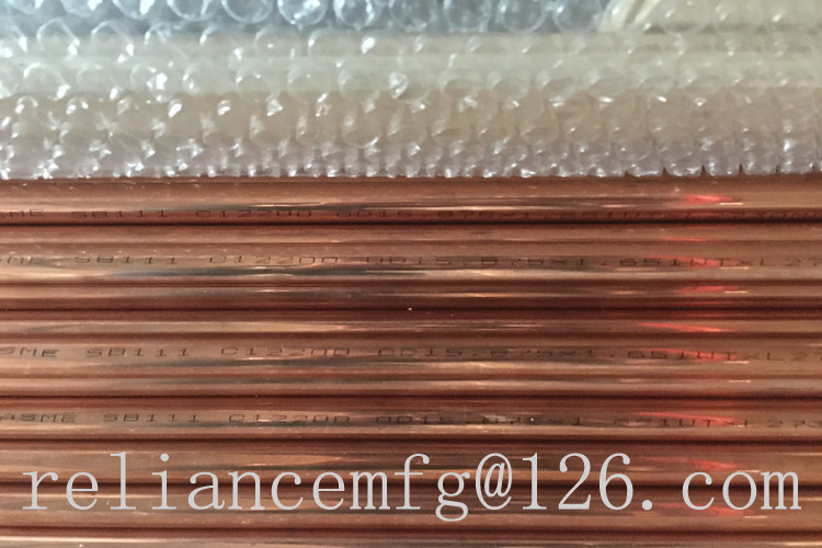 11FPI Extruded Fin Tube Machine , SB111 C12200 Extrusion Copper HIGH Fin Heating Coils