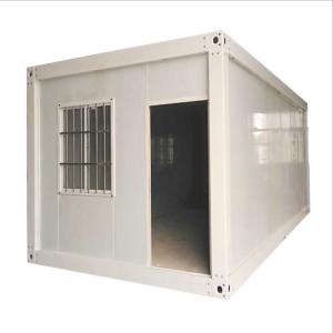 China Rock Wool Sandwich Panel Q235 Steel Detachable Container House 20ft wholesale