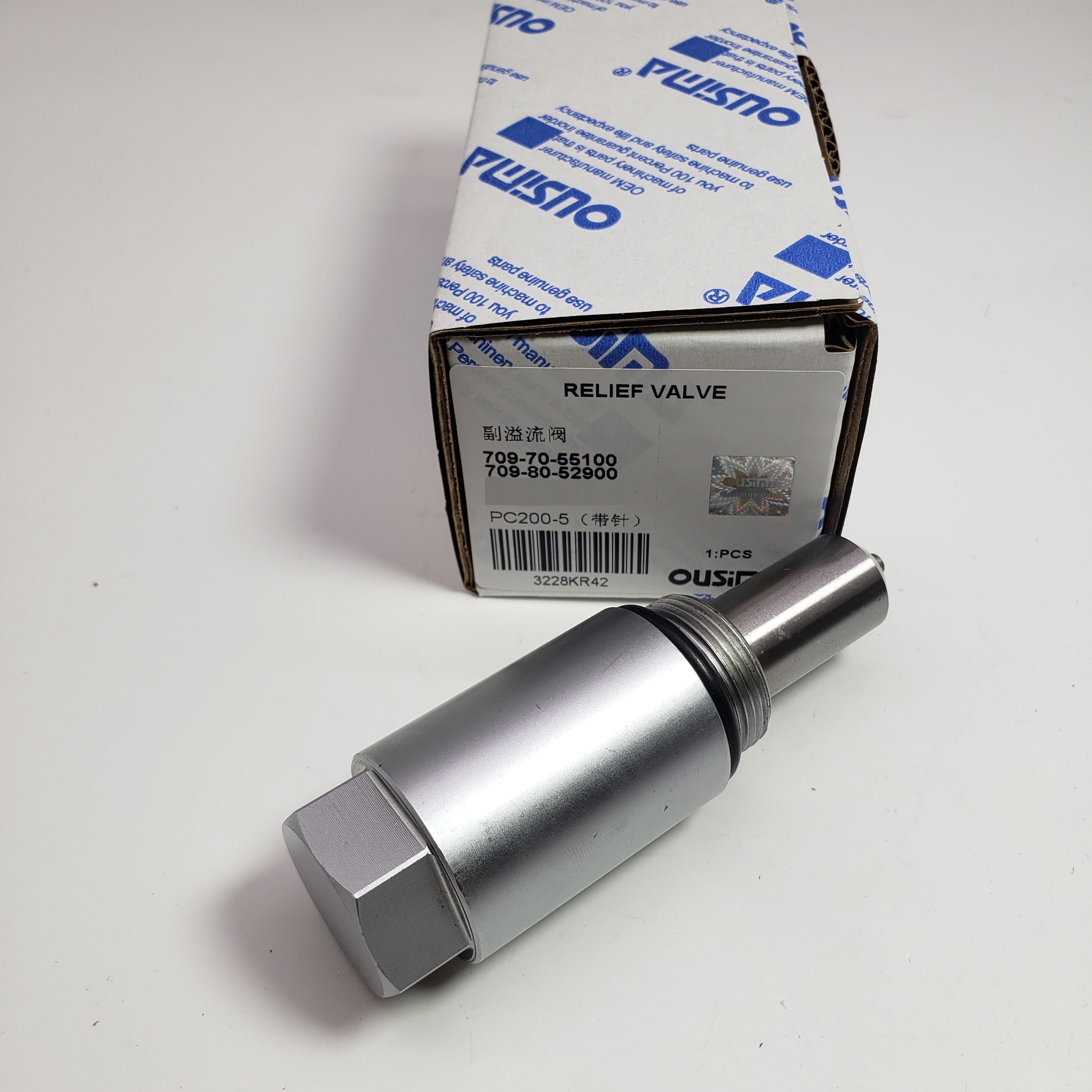 Relief Valve 709-80-52900 For Komatsu PC150 PC180 PC180L PW170