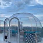 Transparent UV Protection Weatherproof Bubble Tent For Outdoor Camping And
