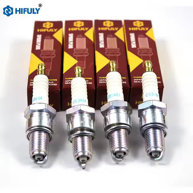 12mm Thread Diameter Car Spark Plugs BPR6EIX 3484 Iridium Audi Spark Plug