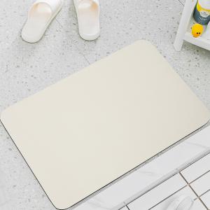 China Earth Absorbent Bathtub Diatomite Bath Mat machine washable wholesale
