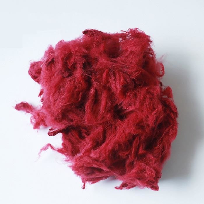 Non Woven Fabric Pet Recycled Polyester Staple Fiber For Geotexile