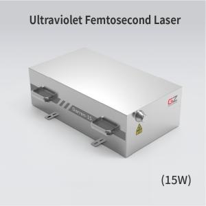 China Ultraviolet 15W Femtosecond Fiber Laser Energy Saving With High Tech wholesale