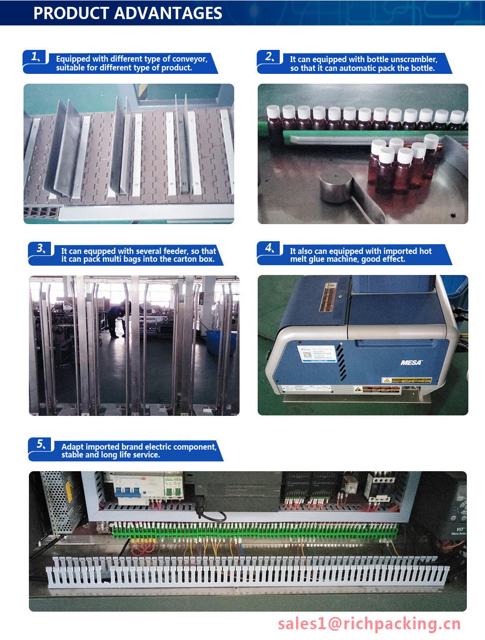 packing and cartoning machine
