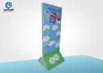 Bags Promotion Peg Hook Display Rack Double Face Stable For Supermarket