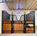 3.5*2.2m Permanent Metal Steel Frame Bamboo Board Horse Stable Box Horse Stall