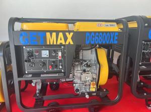 China 6500E Diesel Generator 1 Phase 3600RPM Genset Single Phase wholesale