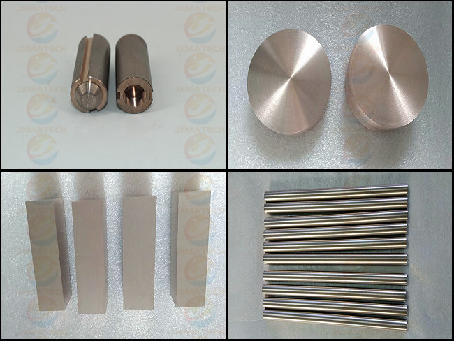 MoCu15-MoCu50 Molybdenum Copper Rod Heat Sink Sealing Materials