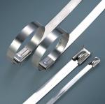 Stainless steel self-locking cable ties