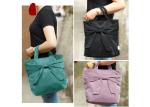 Luxury Brand Vogue Ladies Handbags Customized Logo Polyester Material