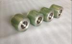 OEM Industrial Erosion Resistant PU Polyurethane Rollers Wheels / Polyurethane