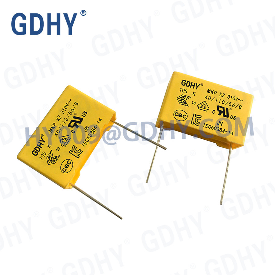 0.001uf 310VDC X2 Metalized Polyester Film Capacitor Box Shape