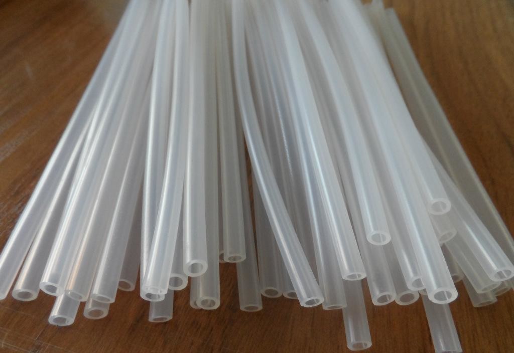 Multifunctional Colored Flexible Silicone Rubber Tubing Corona Resistant , ROHS Compliant