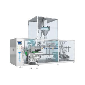 China Solid Water Soluble Fertilizer Automatic Powder Filling Horizontal Premade Pouch Bag Packing Machine 100g-1000g wholesale