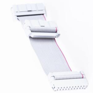China 1.27*1.27mm 10 Pin Wire Harness 1.27 IDC flat ribbon cable on sale
