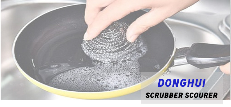 Sturdy Stainless Steel Wire Ball Round High Durability Stainless Steel Scourers
