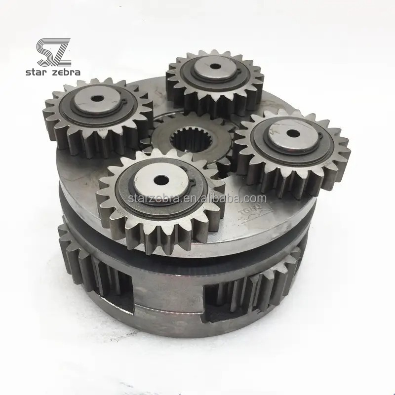 Solidified paper excavator Kobelco SK200 210 230-8 super eight rotary slewing first and second planetary gear sun gear vertical shaft