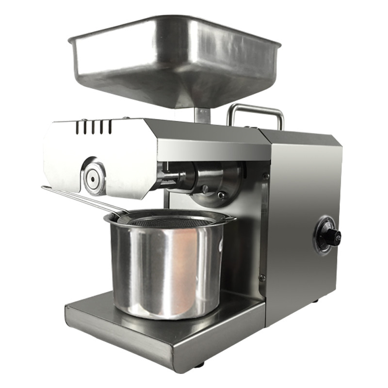 Hot Press Small Cooking Oil Making Machine 380 * 170 * 330mm 1 Year Warranty