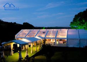 China Outdoor Lawn Sunshade Wedding Tent Marquee Huge Transparent Best Cheap Canopy wholesale