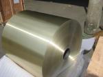 Alloy 8079 Epoxy Golden Color Coated Aluminum air conditioner foil for finstock