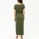 Factory high-low long maxi dress for women