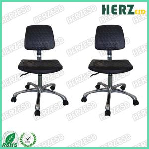 China ESD Safe Adjustable PU foaming Swivel Safety Chair With Foot Rest wholesale