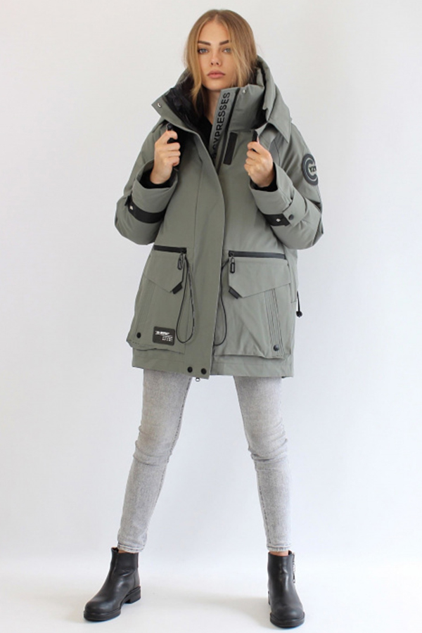 FODARLLOY New Winter Padded Coats Women Cotton Wadded Jacket Medium Long Parkas Thick Warm Hooded Quilt Snow Outwear