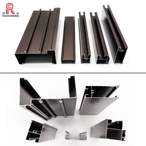 China Airtight Aluminium Window Profile Lightweight 10mm Thickness 6000 Series wholesale