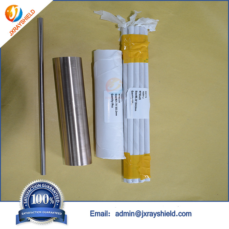 WCu Copper Tungsten Alloy Products Electrodes Alloy Round Rod
