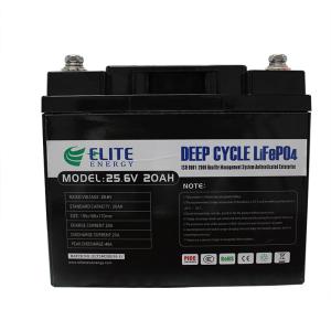 China 4000 To 6000 Times 512Wh 20Ah 24V LiFePO4 Battery For Energy Storage wholesale