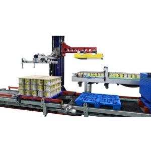 China Electric Empty Can Palletizer , Tin Container Making Machine For Food Medical wholesale