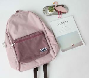 China Naked Powder Student Leisure Backpack Laptop Bag For Women Waterproof Bag wholesale