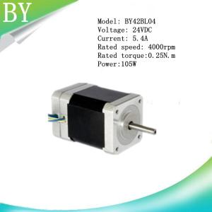 China BY42BL04 105W 4000RPM Brushless dc motor wholesale