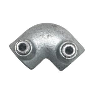 China Galvanized Structural 90 Degree Elbow Key Clamp Fittings For 42mm Tube wholesale