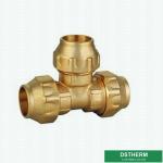 Coupling Screw PE Fittings Brass PE Compression Fittings Pex Fittings For Pex