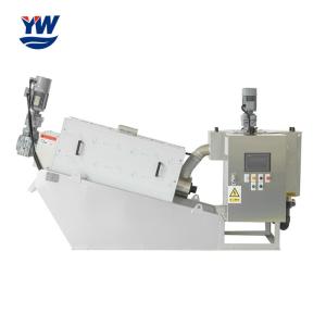China 316L Volute Sludge Dewatering Machine Volute Screw Dewatering Press wholesale